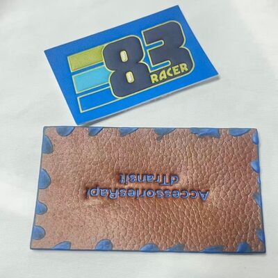 Durable Jeans Leather Label Black Sew On Closure Type Perfect for Apparel Accessories and Garment Decoration