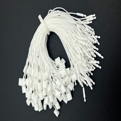 Kledingstuk Witte polyester beveiligingslus Plastic tag bevestigingsmiddel universeel