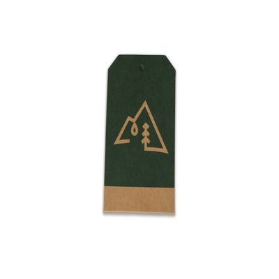 Fluorescerende groene prijs kleding hang tag en etiketten voor tassen kleding accessoires