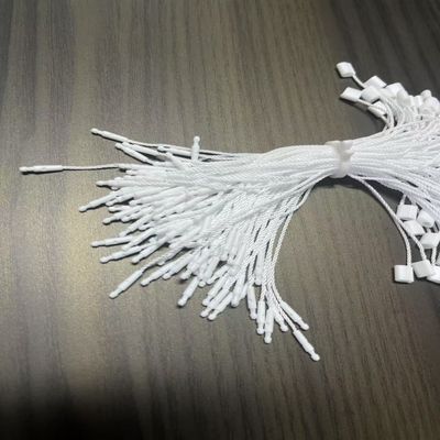 Kledingstuk Witte polyester beveiligingslus Plastic tag bevestigingsmiddel universeel