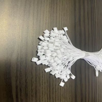 Kledingstuk Witte polyester beveiligingslus Plastic tag bevestigingsmiddel universeel