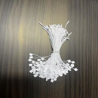 Kledingstuk Witte polyester beveiligingslus Plastic tag bevestigingsmiddel universeel