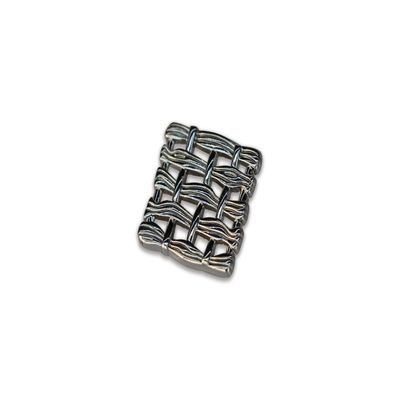 OEM rechthoekige verpakking Kleding Metal Accessoires Kleding Decoratie