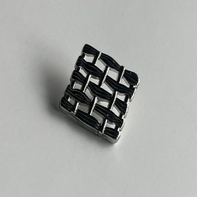 OEM rechthoekige verpakking Kleding Metal Accessoires Kleding Decoratie