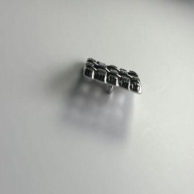 OEM rechthoekige verpakking Kleding Metal Accessoires Kleding Decoratie