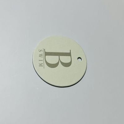 Bulk Ronde kleding Swing Tags Custom Label Tags Voor kleding