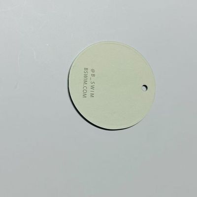 Bulk Ronde kleding Swing Tags Custom Label Tags Voor kleding