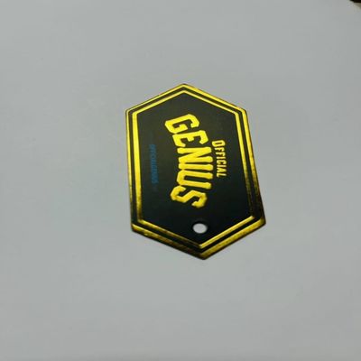 Rectangular gerecycled papier kleding hang tag waterdicht voor cadeautjes