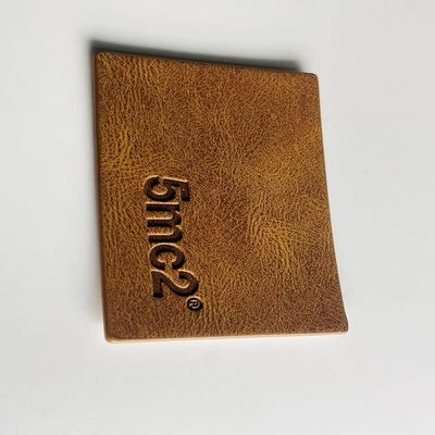 PU Echte jeans Lederijk Kleding Kleding Tags Custom