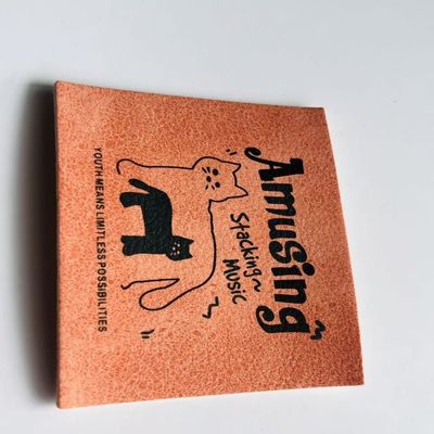 Custom Jeans Leerlabel Rechthoekig Merkenmerk Logo Voor Crochet Items