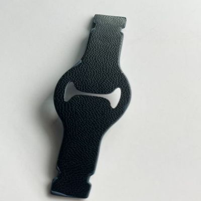 Zwarte jeans Lederen patch labels Accessoires voor handtassen Handgemaakte artikelen
