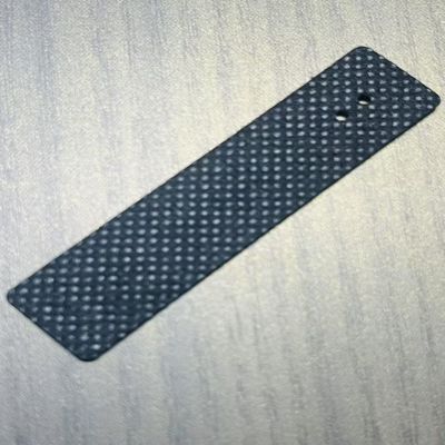 Op maat geweven warmte-overdracht kleding etiketten 42x62 Voor zakken kleding