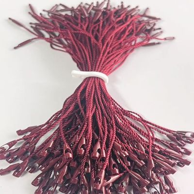 Bourgogne ABS Polyester Nylon Tag Fasteners Loop Bullet Shaped Hanger
