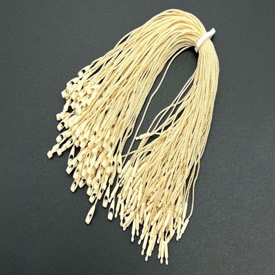 OEM Bulk gebreide nylon vergrendelingsstof tag bevestigingsmiddelen beige