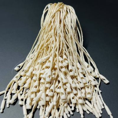 OEM Bulk gebreide nylon vergrendelingsstof tag bevestigingsmiddelen beige
