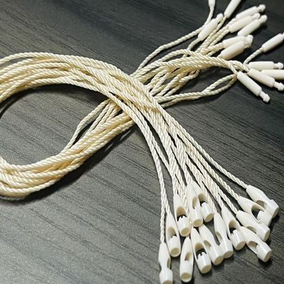 OEM Bulk gebreide nylon vergrendelingsstof tag bevestigingsmiddelen beige