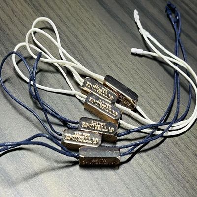 Commerciële etikettering Nylon hang tag bevestigingsmiddelen Loop Odm