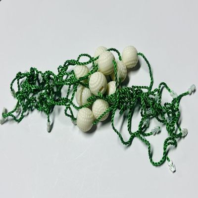 Warmtebestendige gebreide nylon tag bevestigingsmiddelen touw voor prijs tag