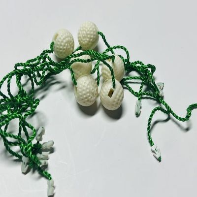 Warmtebestendige gebreide nylon tag bevestigingsmiddelen touw voor prijs tag