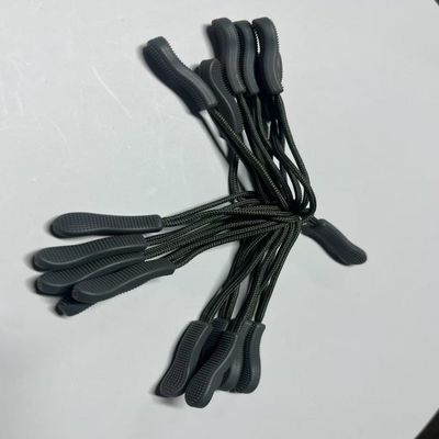 Op maat gemaakte kunststof touw rits trekker handelswaar string afdichting touw zwaar werk