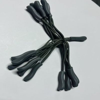 Op maat gemaakte kunststof touw rits trekker handelswaar string afdichting touw zwaar werk