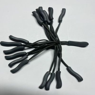 Op maat gemaakte kunststof touw rits trekker handelswaar string afdichting touw zwaar werk