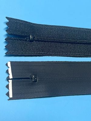 ODM herbruikbare zwarte nylon rits trekken voor kleding