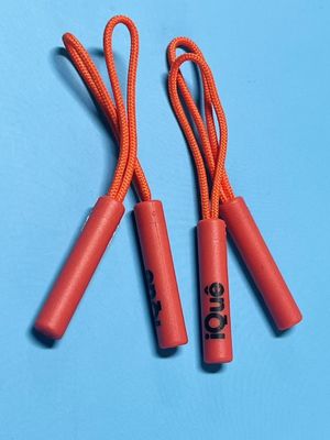 Waterdicht Oranje Plastic Swing Cord Zipper Puller Voor Kleding Jumpsuit