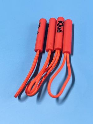 Waterdicht Oranje Plastic Swing Cord Zipper Puller Voor Kleding Jumpsuit