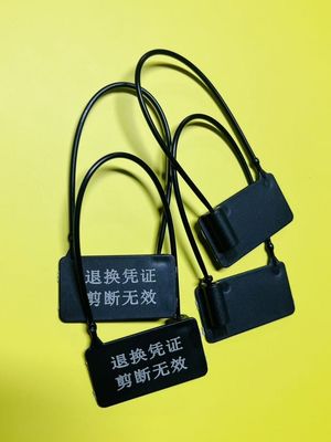 ODM Zwarte kleding Security Tag Kleding Label Tags Voor kleding winkels