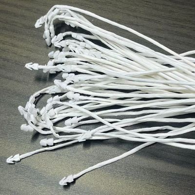 Gepersonaliseerde Hang Loop Plastic Tag Fasteners voor modeartikelen en bagage accessoires Kleding Tag Fasteners