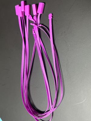 Recycled plastic tag slot bevestigingsmiddel voor kleding schoenen hoeden 1000pcs
