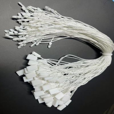 Duurzaam vierkante vergrendeling Plastic Tag Fastener String Seal CMYK Voor kleding Custom