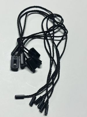 OEM bagagezakken Hang Tag Lock String Price Tag Fasteners Zwart