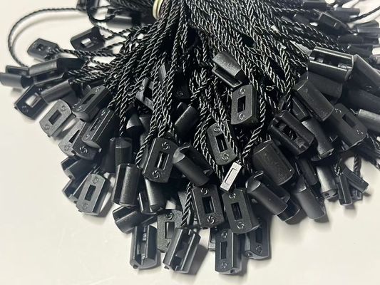OEM bagagezakken Hang Tag Lock String Price Tag Fasteners Zwart