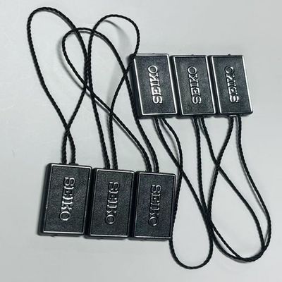Weerbestendig 3 inch Zwart Hang Tag String Swing Tag Thread 100pcs