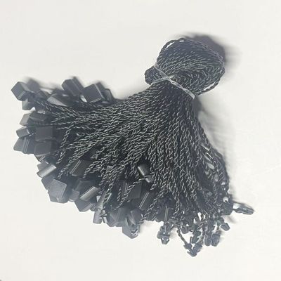 ODM 7 inch rechthoekig Zwart Plastic Tag Bevestigingen String Flexibel