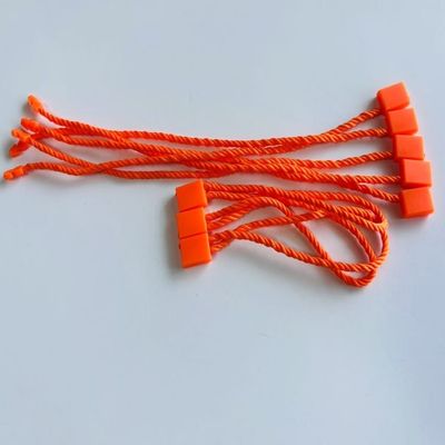 Stoffen Oranje Plastic Tag Fastener Kleinhandel Kleding Accessoires