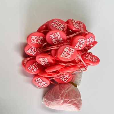 OEM Bulk Quantities Plastic Fastener Hang Tags Met Snap Lock Pins En Beveiligingslussen