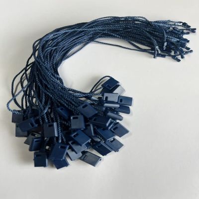 Lichte beveiligingslus Plastic Tag Fastener voor winkels donkerblauw