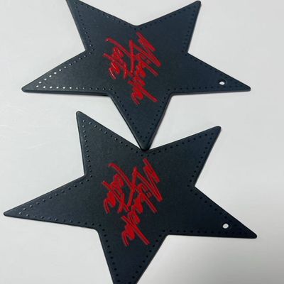 Commerciële Swing Kleding Kleding Hang Tag Star Design Voor Partij gunsten