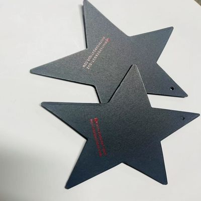 Commerciële Swing Kleding Kleding Hang Tag Star Design Voor Partij gunsten