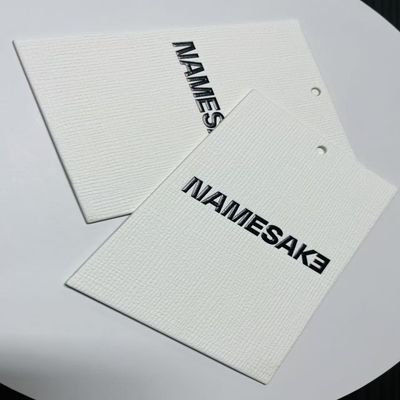 Schrijfbare kleding Kleding Hang Tag 280gm Bristol Board For Retail