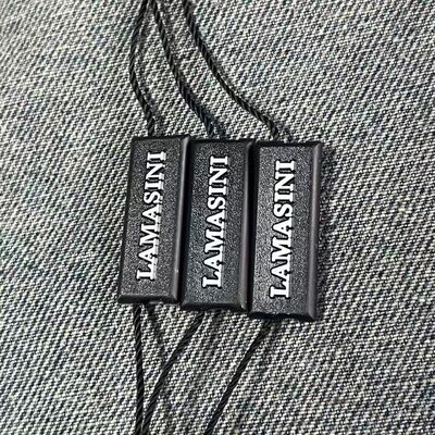 Hanging Tags Black Hang Tag String Rectangle Durable Design Suitable for Clothing Tags and Product Information Display