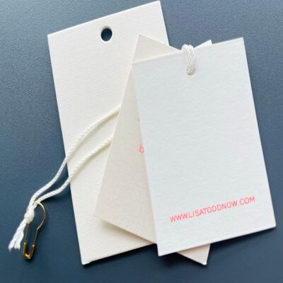 Quick And Custom Clothing Hang Tags Crafted To Securely Attach Tags To Products Optimize Product Display And Recognition