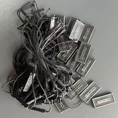 100 Pieces Garment Swing Tags Lightweight 0.1 Ounces Durable Customizable Tags Designed for Clothing Labeling and Apparel