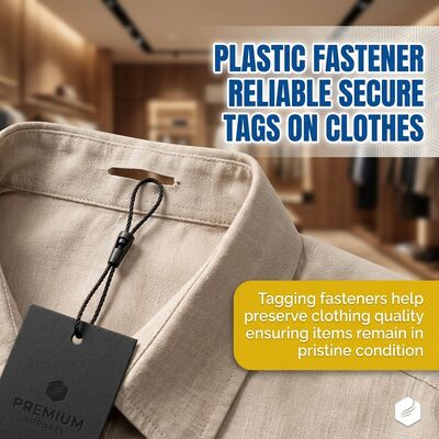 Tagging And Labeling Nylon Tag Fasteners Width 0.2 Inches Length 4 Inches Secure Fasteners for Clothing and Product Tags