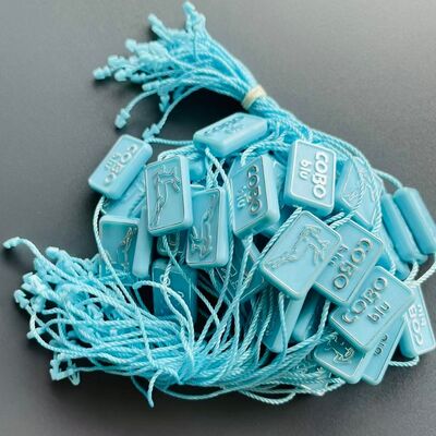 Casual Eco Friendly Plastic Tag Fastener Perfect Choice for Clothing Tags Durable and Secure Attachment