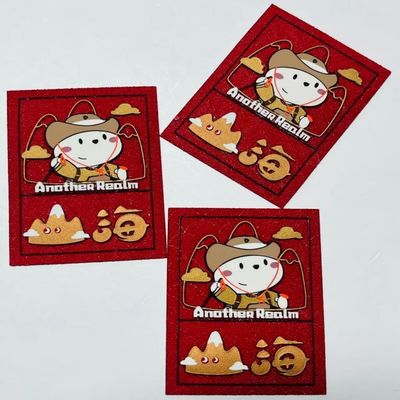 ODM zelfklevende warmteoverdraagbare kledingetiketten 38x54 42x62