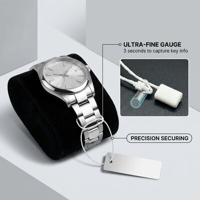 Gepersonaliseerde Hang Loop Plastic Tag Fasteners voor modeartikelen en bagage accessoires Kleding Tag Fasteners